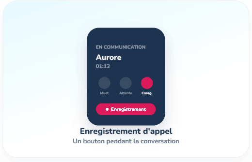 Enregistrement d'appel